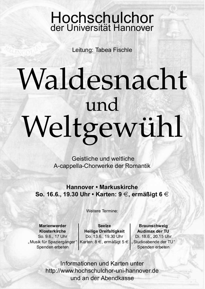 Waldesnacht und Weltgefühl